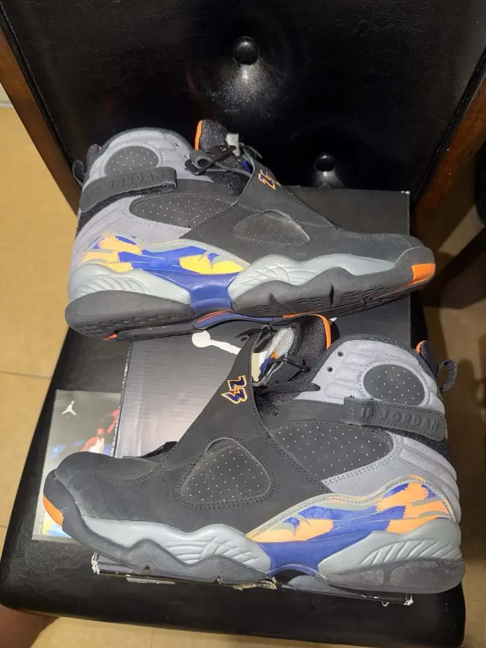 Air Jordan 8 Retro Phoenix Suns Size 8.5 RARE